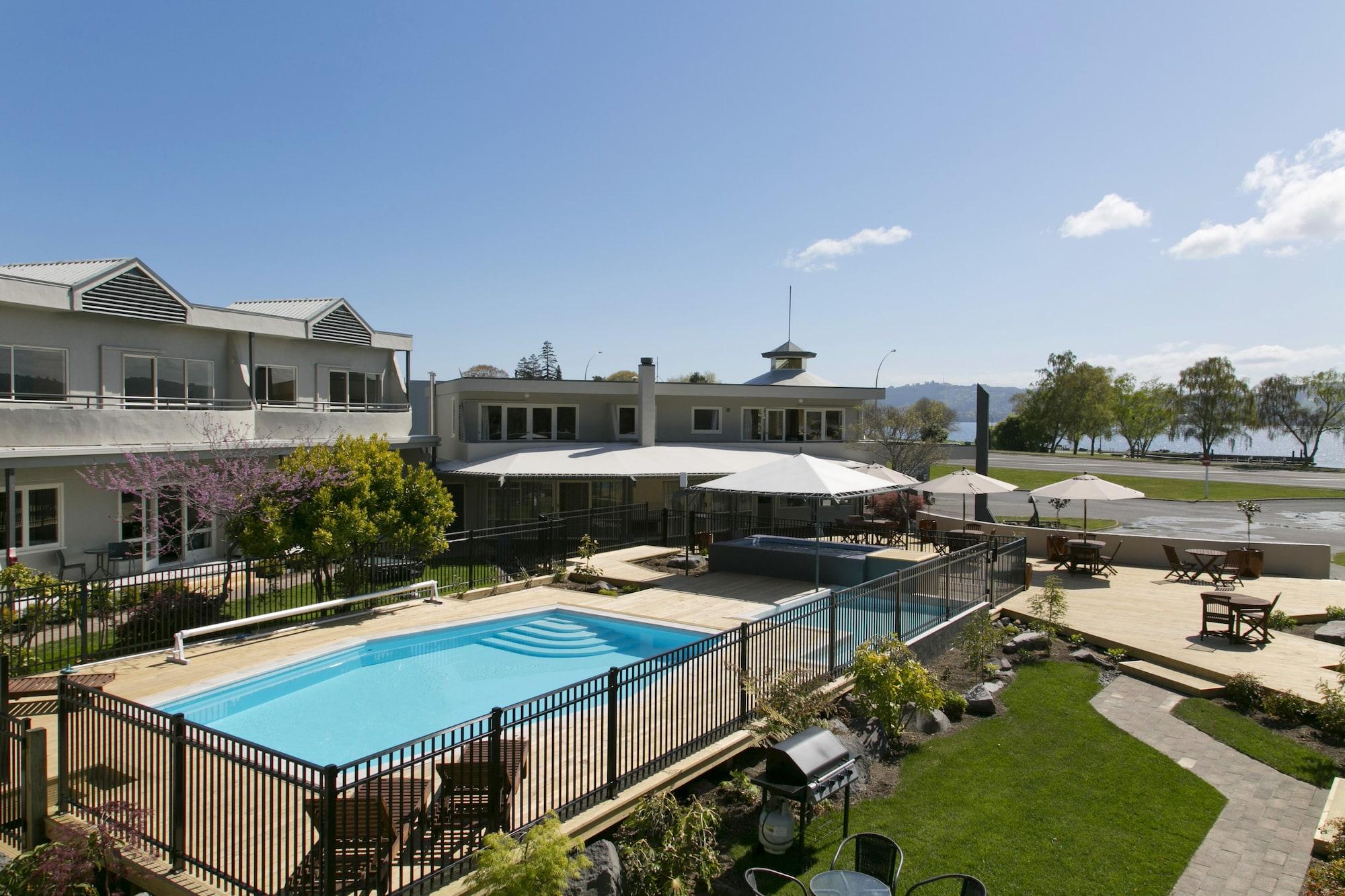 Anchorage Resort Taupo Nz Exterior foto