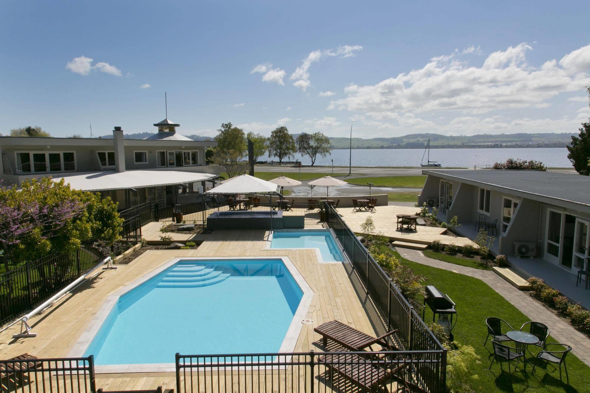 Anchorage Resort Taupo Nz Exterior foto